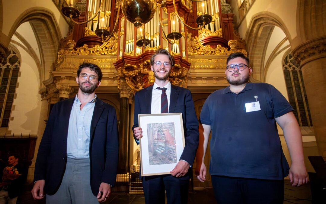 Enno Gröhn wint Het 55e editie Orgelimprovisatieconcours